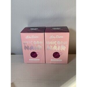2X Lime Crime Unicorn Chocolate Cherry Semi Hair Color Vegan Full Cover 6.76